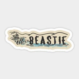 ello BEASTIE Sticker